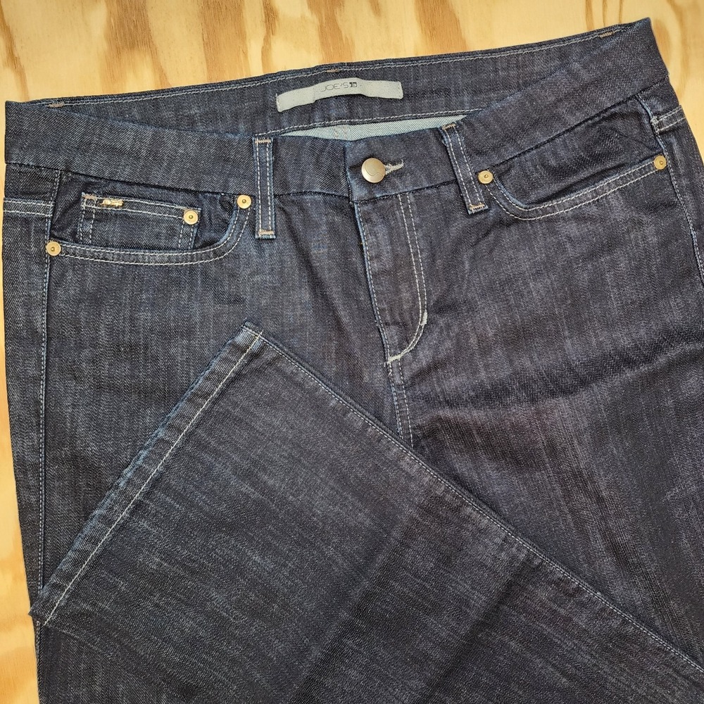 JOE'S Jeans size 31 Womens Blue‎ MUSE Fit Stretch Denim dark wash (34x34.5)